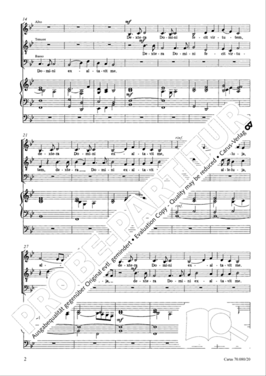 Dextera Domini STB scores gallery preview page 3