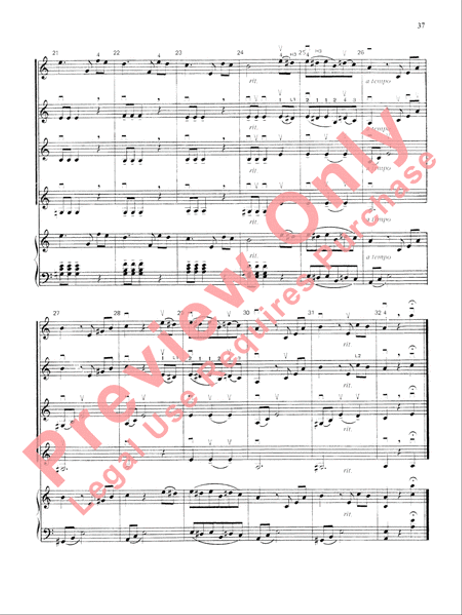 Highland/Etling Violin Quartet Series: Book 3