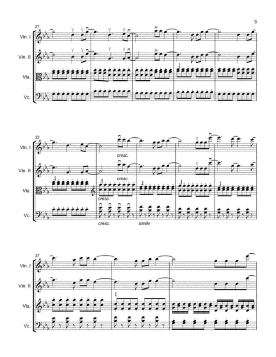 Titanium String Quartet scores gallery preview page 3