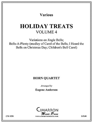 Book cover for Holiday Treats, volume 4