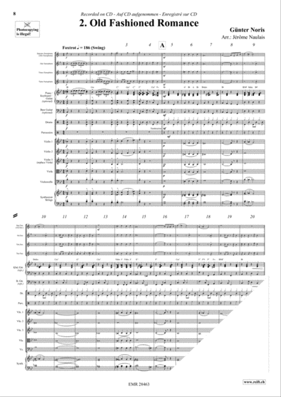 Let's Dance Volume 4 Let's Dance Volume 4 Saxophone Ensemble scores gallery preview page 4