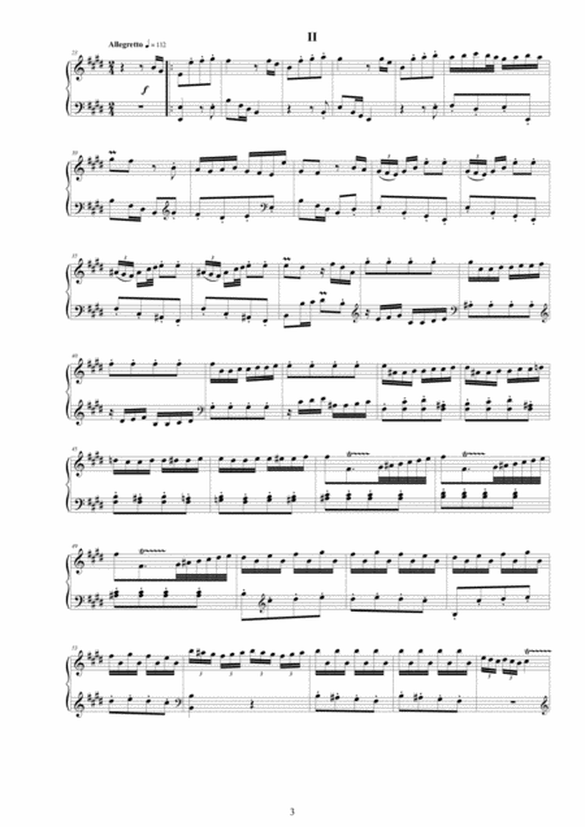 Platti - Harpsichord (or Piano) Sonata No.6 in E major Op.1 CSPla9 image number null