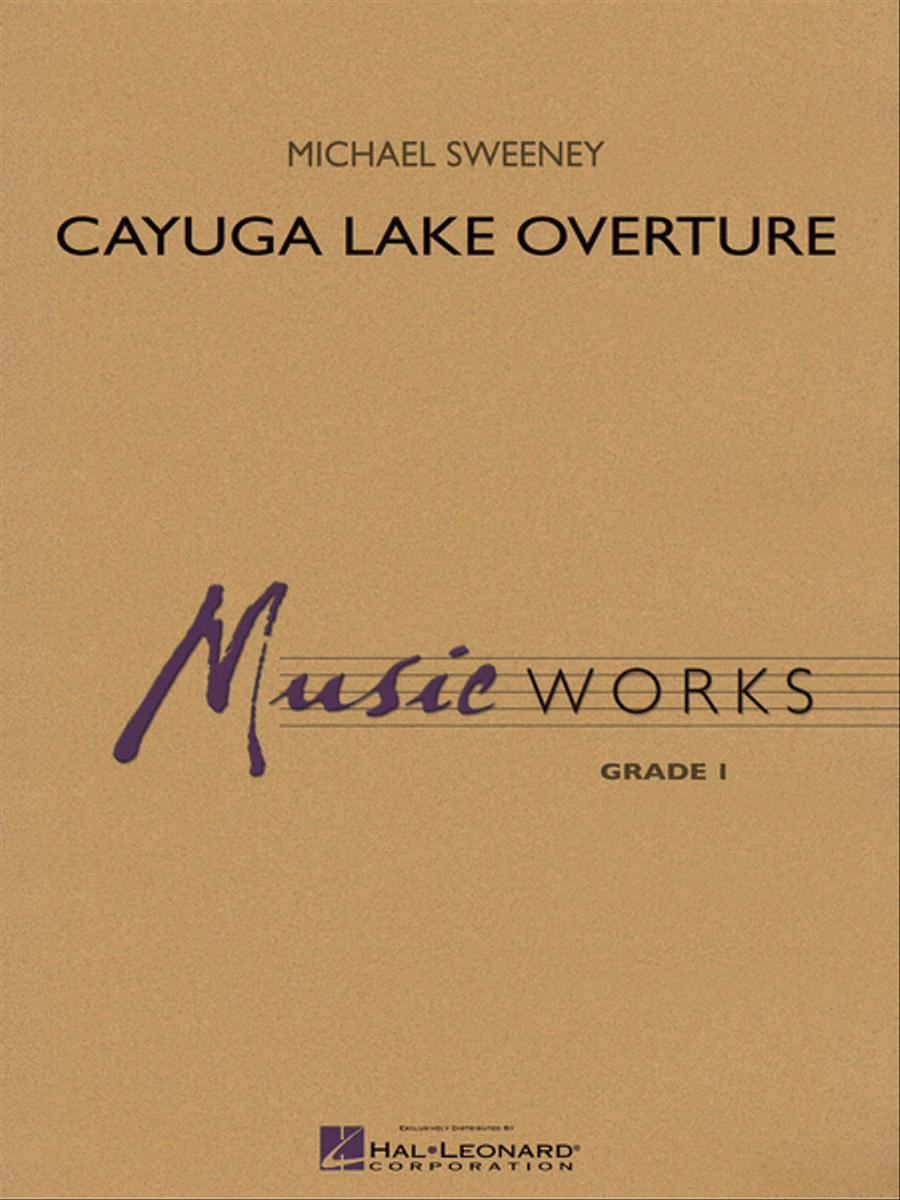Cayuga Lake Overture Cayuga Lake Overture Concert Band scores gallery preview page 1