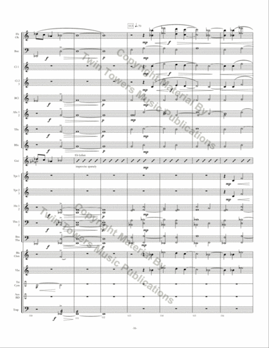 Almost Home Almost Home Concert Band scores gallery preview page 17
