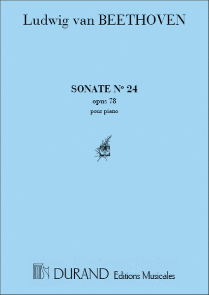Sonate En Fa Diesis Majeur Op 78 N 24 Piano