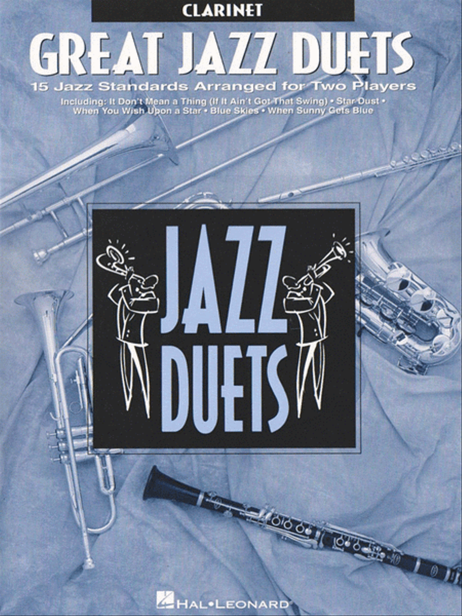 Great Jazz Duets Clarinet scores gallery preview page 1