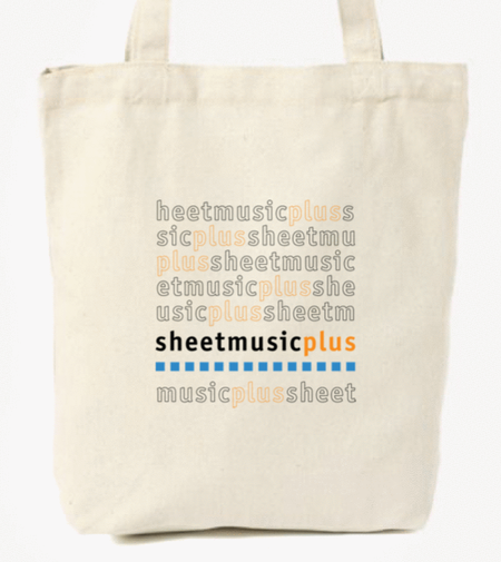 Sheet Music Plus Tote Bag