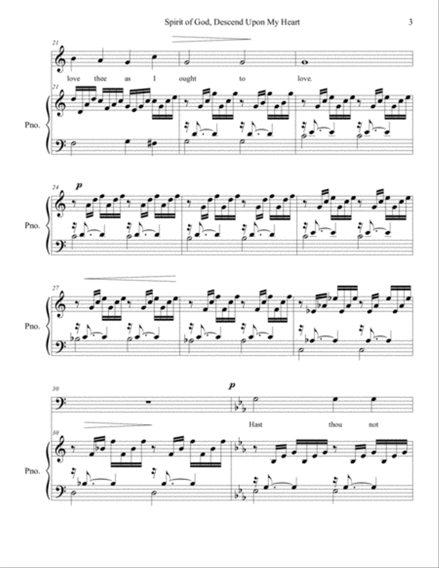 Spirit of God 3-Part scores gallery preview page 3