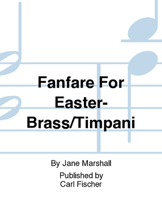 Book cover for Fanfare For Easter