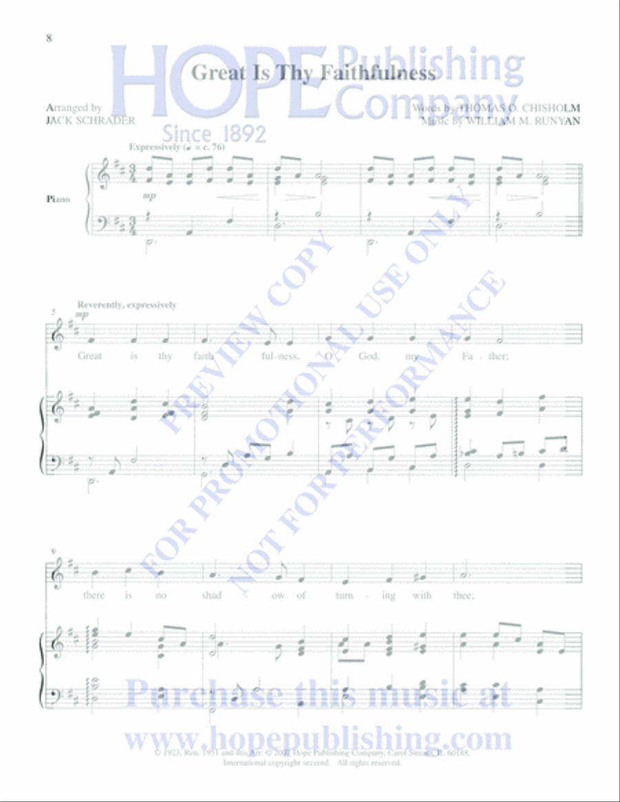 Seven Sacred Vocal Solos High Voice scores gallery preview page 11