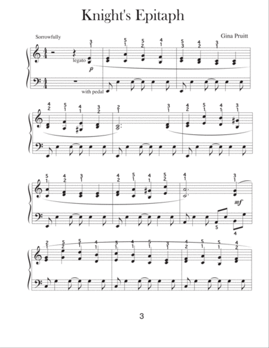 In Olde England Piano Solo scores gallery preview page 5