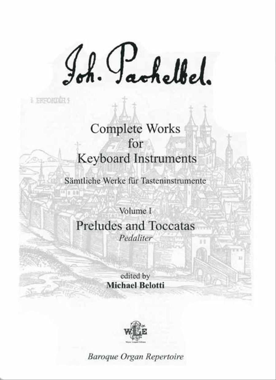 Complete Works for Keyboard Instruments, Volume I Piano scores gallery preview page 1