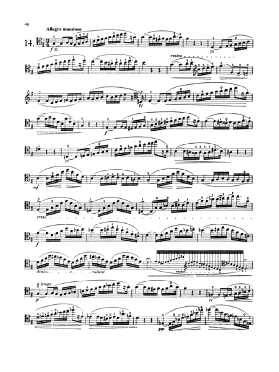 Grützmacher: Etudes, Op. 38 Part scores gallery preview page 1