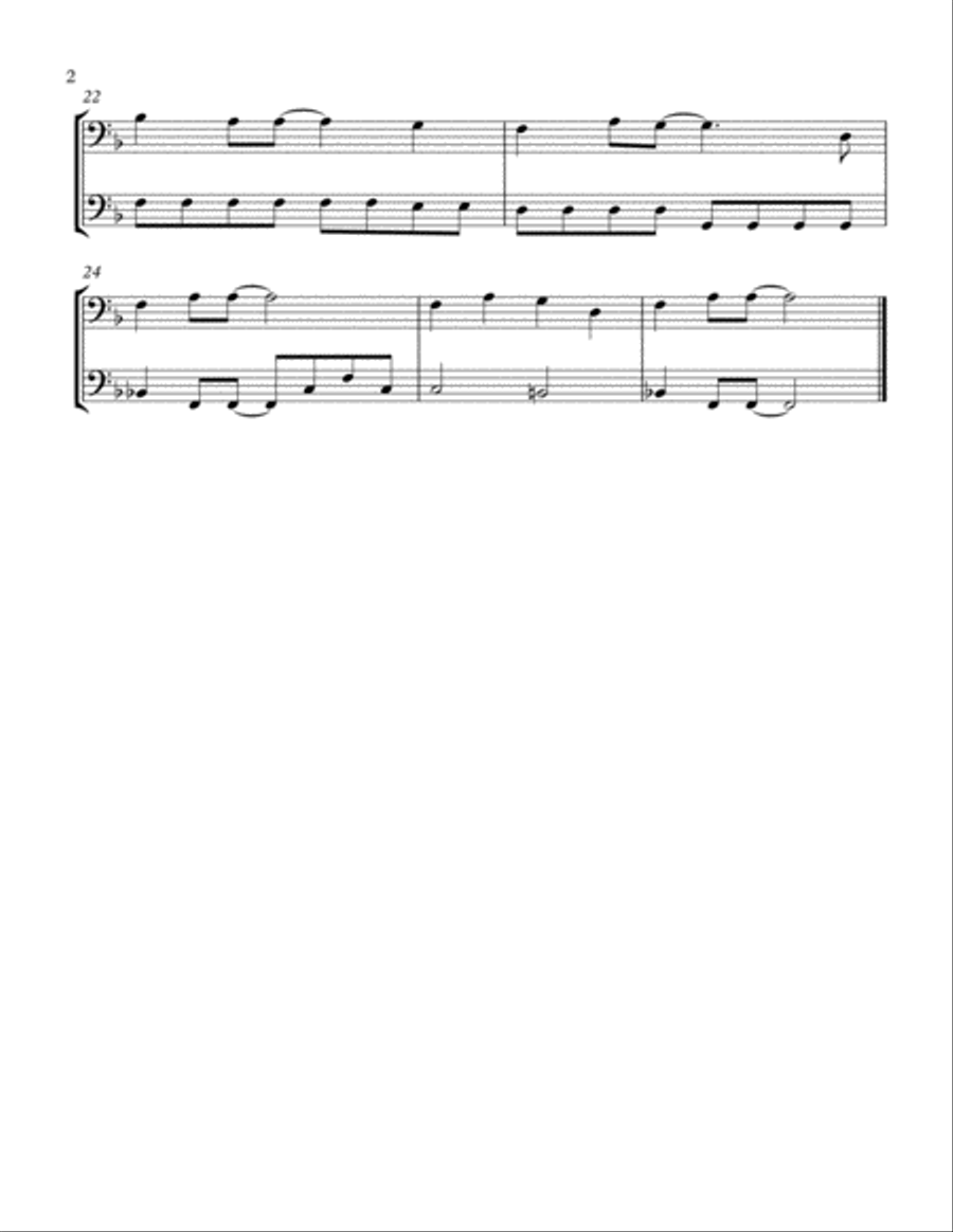 Yesterday Yesterday String Duet scores gallery preview page 3