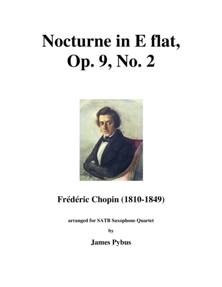 Nocturne in E flat Op. 9, No. 2 image number null