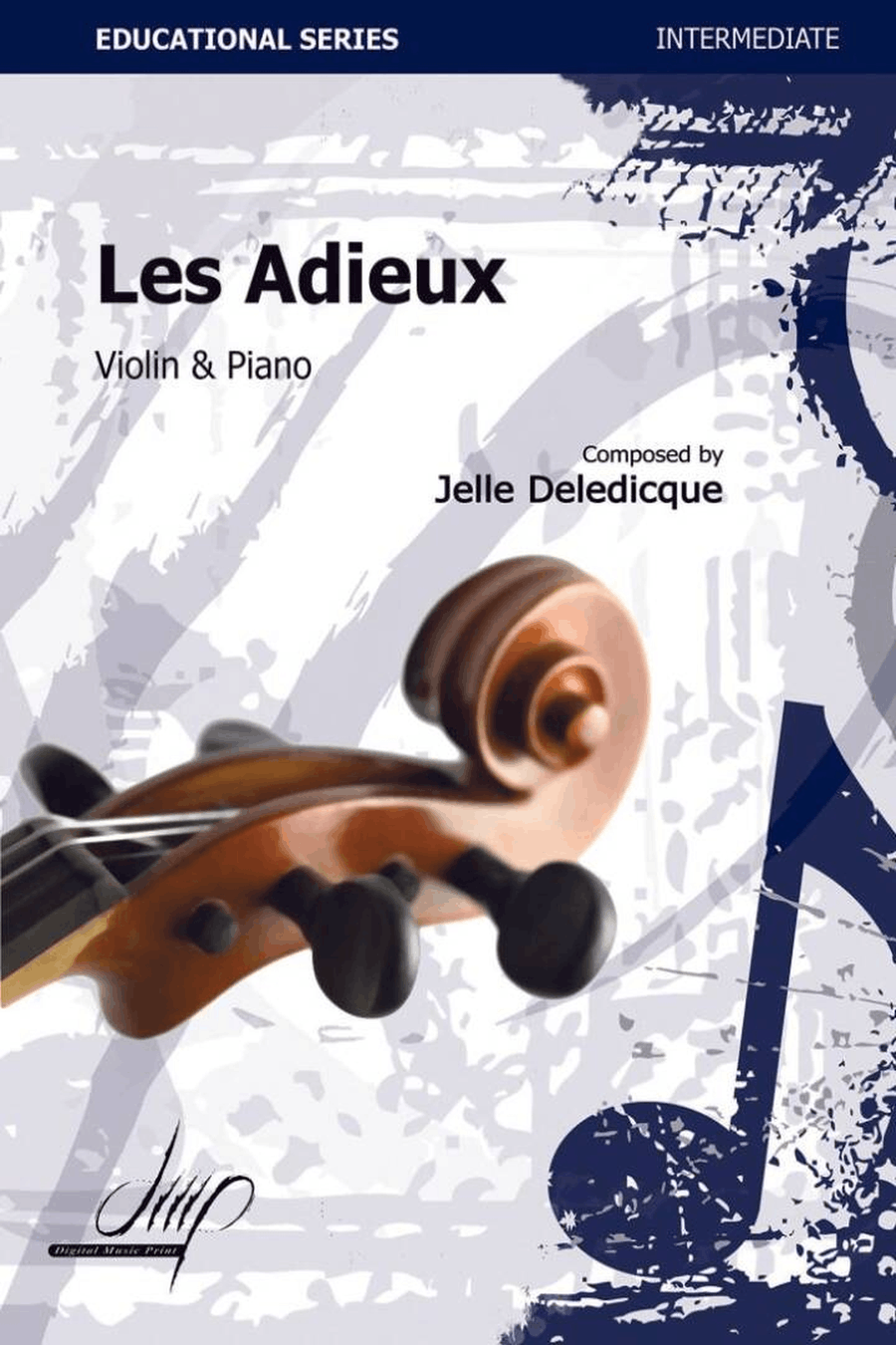Les Adieux Violin Solo scores gallery preview page 1