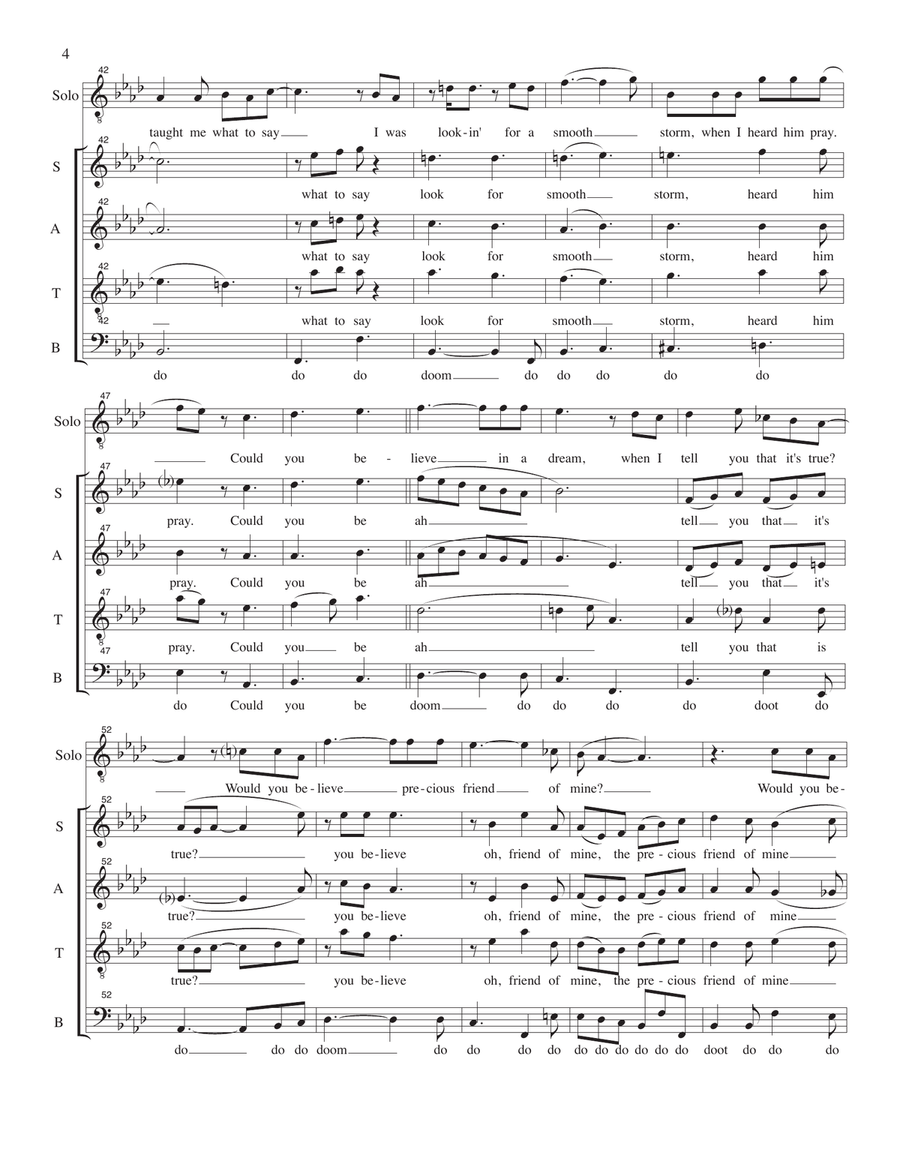 Could You Believe Divisi scores gallery preview page 4