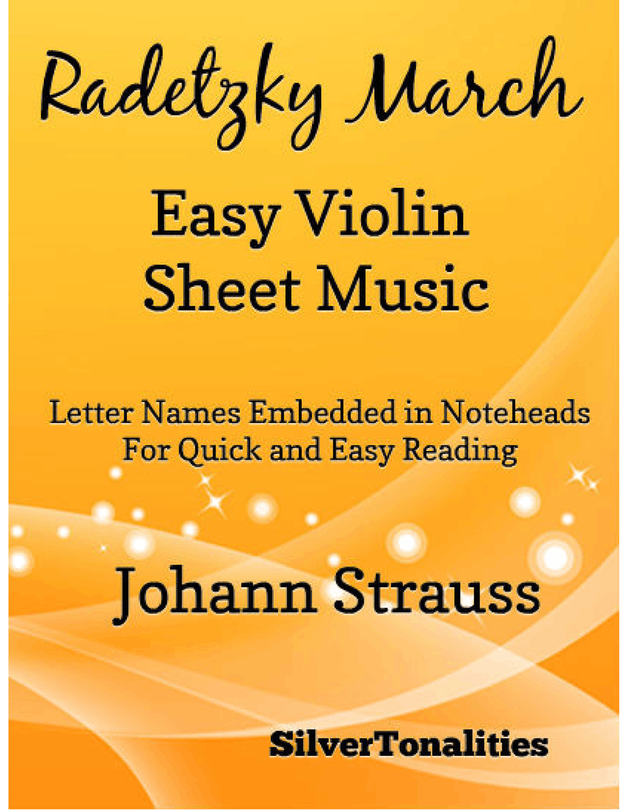 Radetzky March Easy Violin Sheet Music Radetzky March Easy Violin Sheet Music Violin Solo scores gallery preview page 1