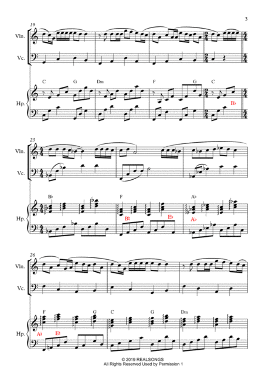 I Don't Want To Miss A Thing Piano scores gallery preview page 3