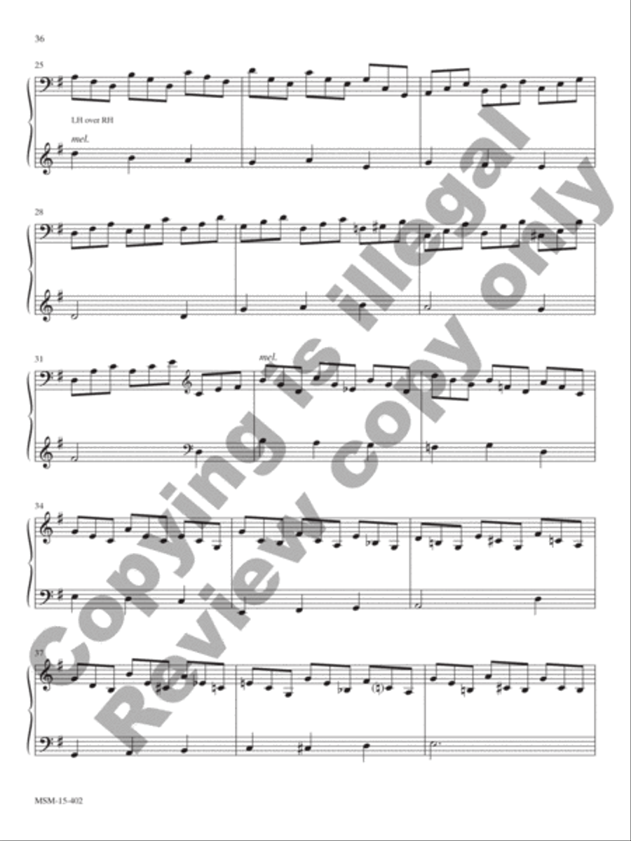 Hymn to Joy Piano Solo scores gallery preview page 18