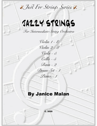 Jazzy Strings for Intermediate String Orchestra