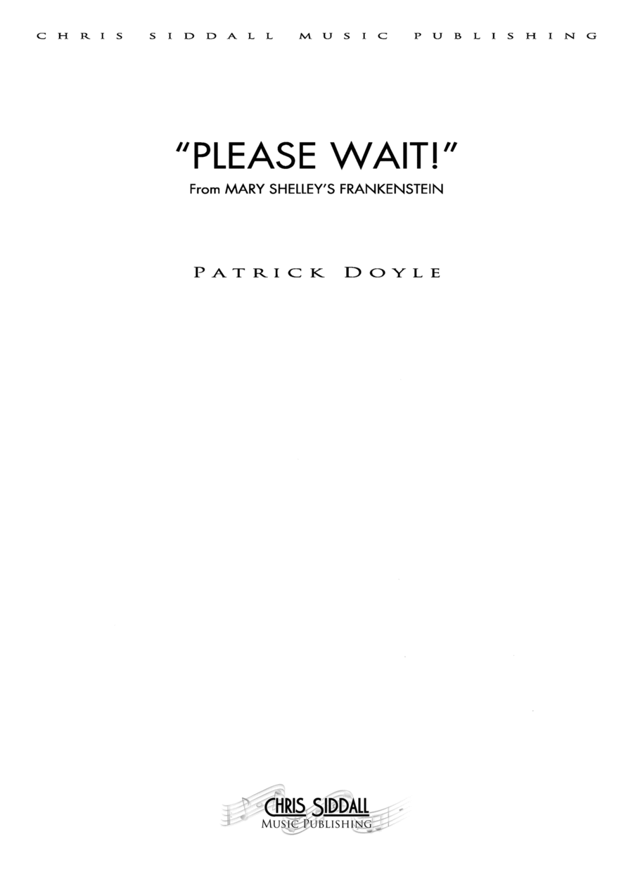 Please Wait Cello scores gallery preview page 1