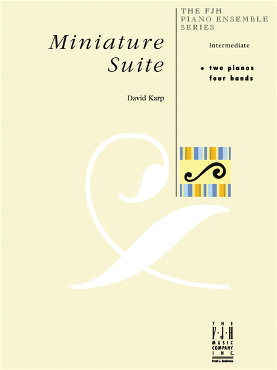 Miniature Suite Piano Method scores gallery preview page 1