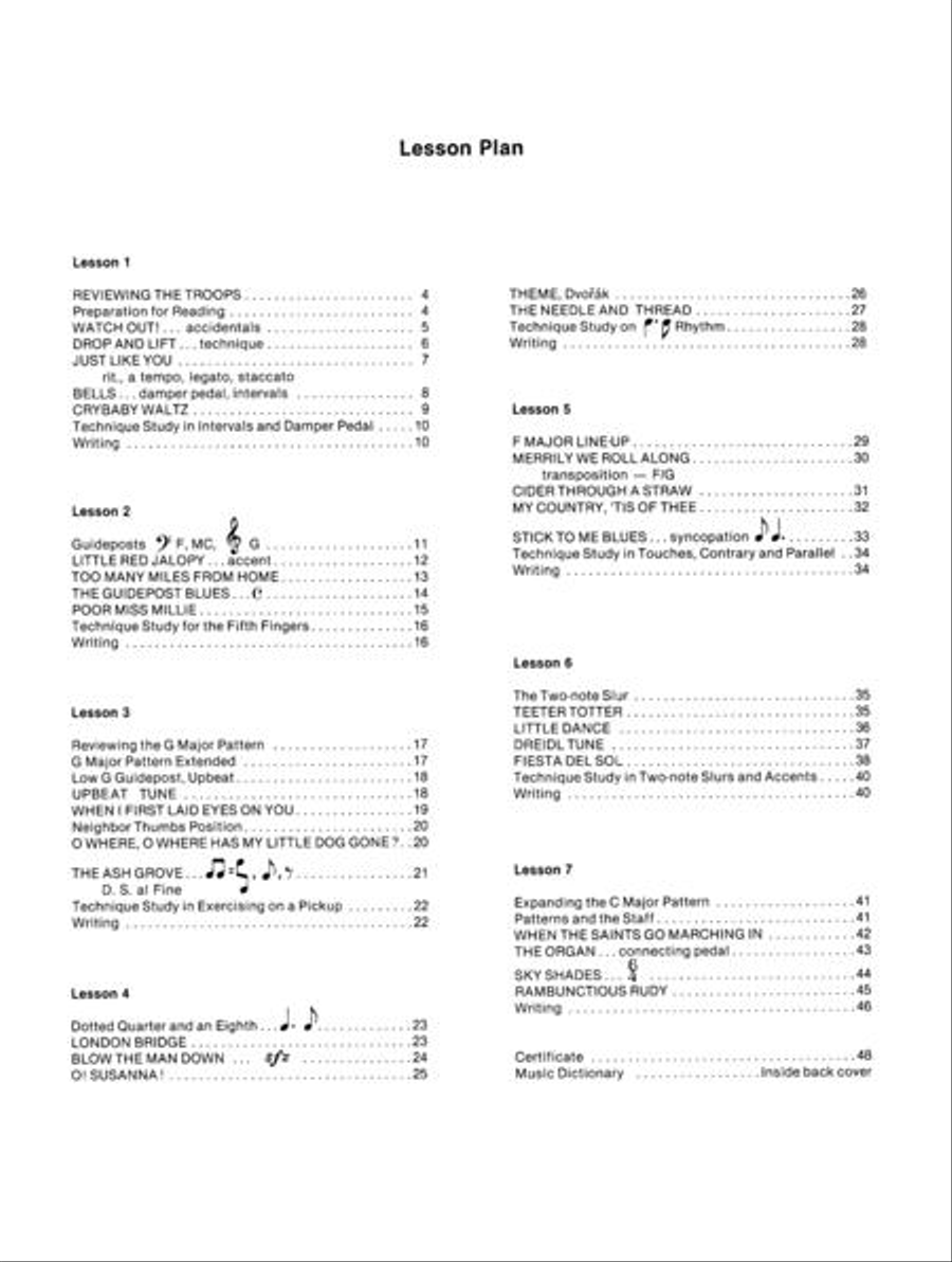 Noona Basic Piano Book 2 Piano Method scores gallery preview page 3