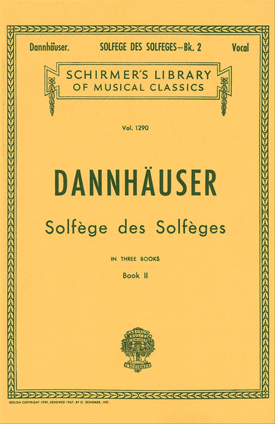 Solfége des Solféges – Book II Voice scores gallery preview page 1