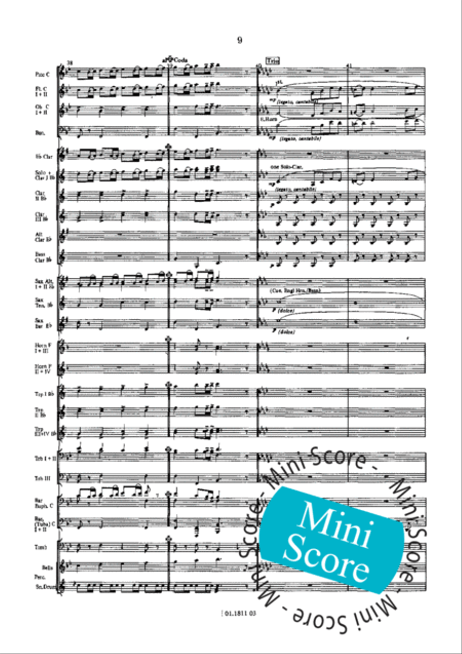 March to Mars March to Mars Concert Band scores gallery preview page 13