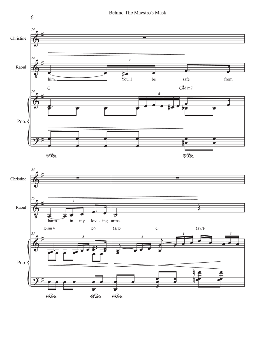 Behind the Maestro's Mask (from the musical 