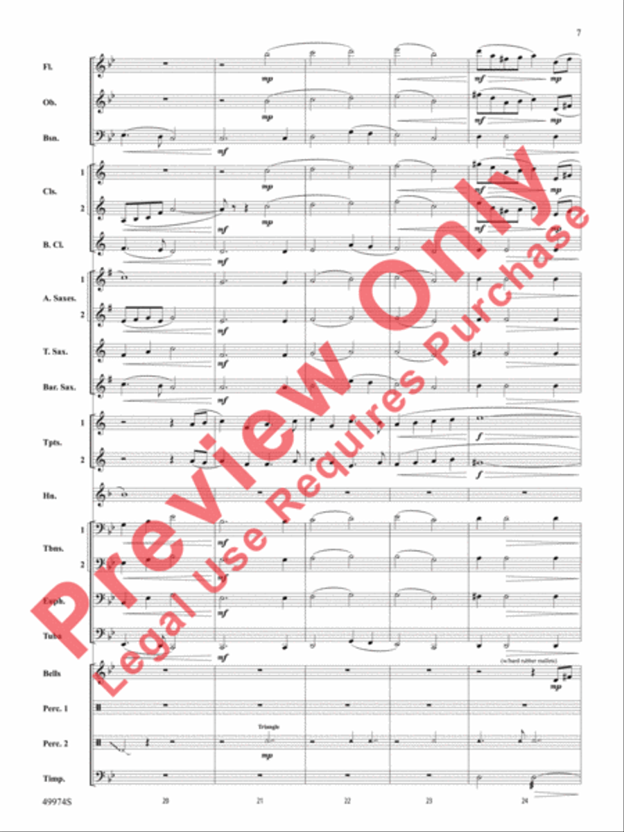 Carry On With Pride Concert Band scores gallery preview page 8