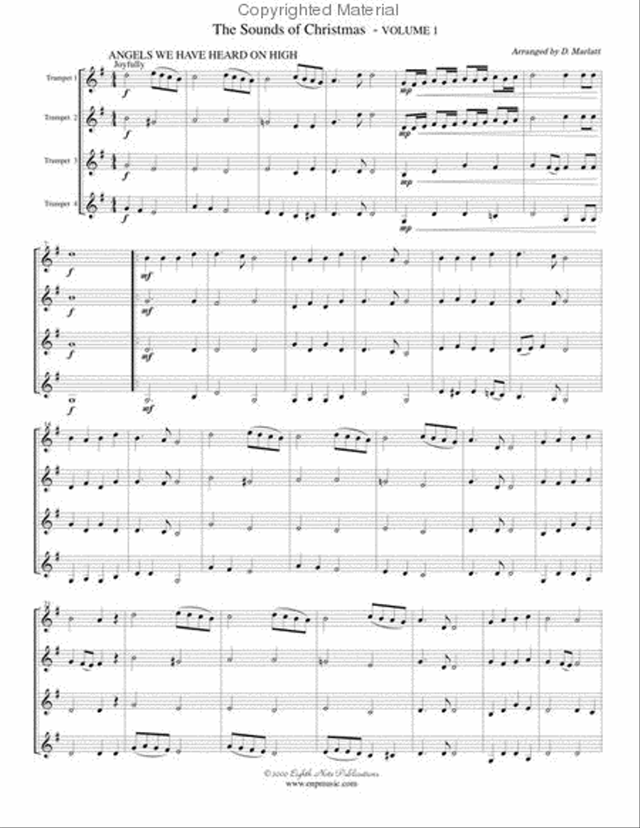 The Sounds of Christmas, Volume 1 Small Ensemble scores gallery preview page 2