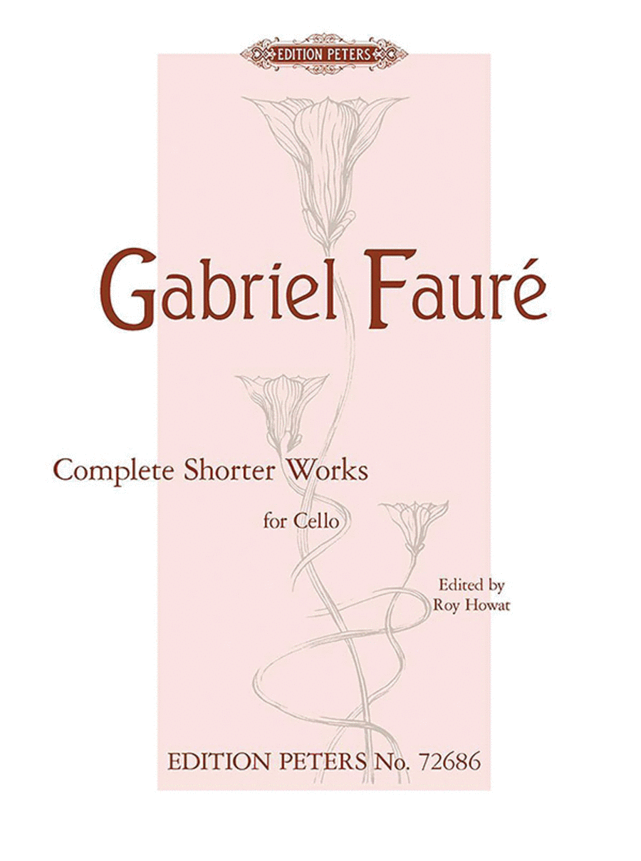 Complete Shorter Works for Cello and Piano Piano Accompaniment scores gallery preview page 1