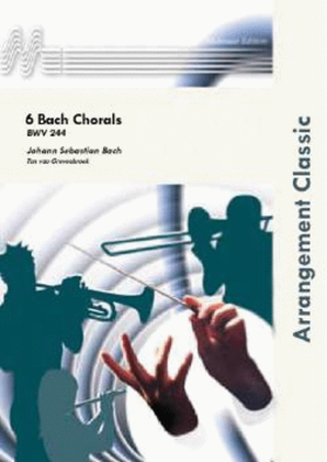 Book cover for 6 Bach Chorals