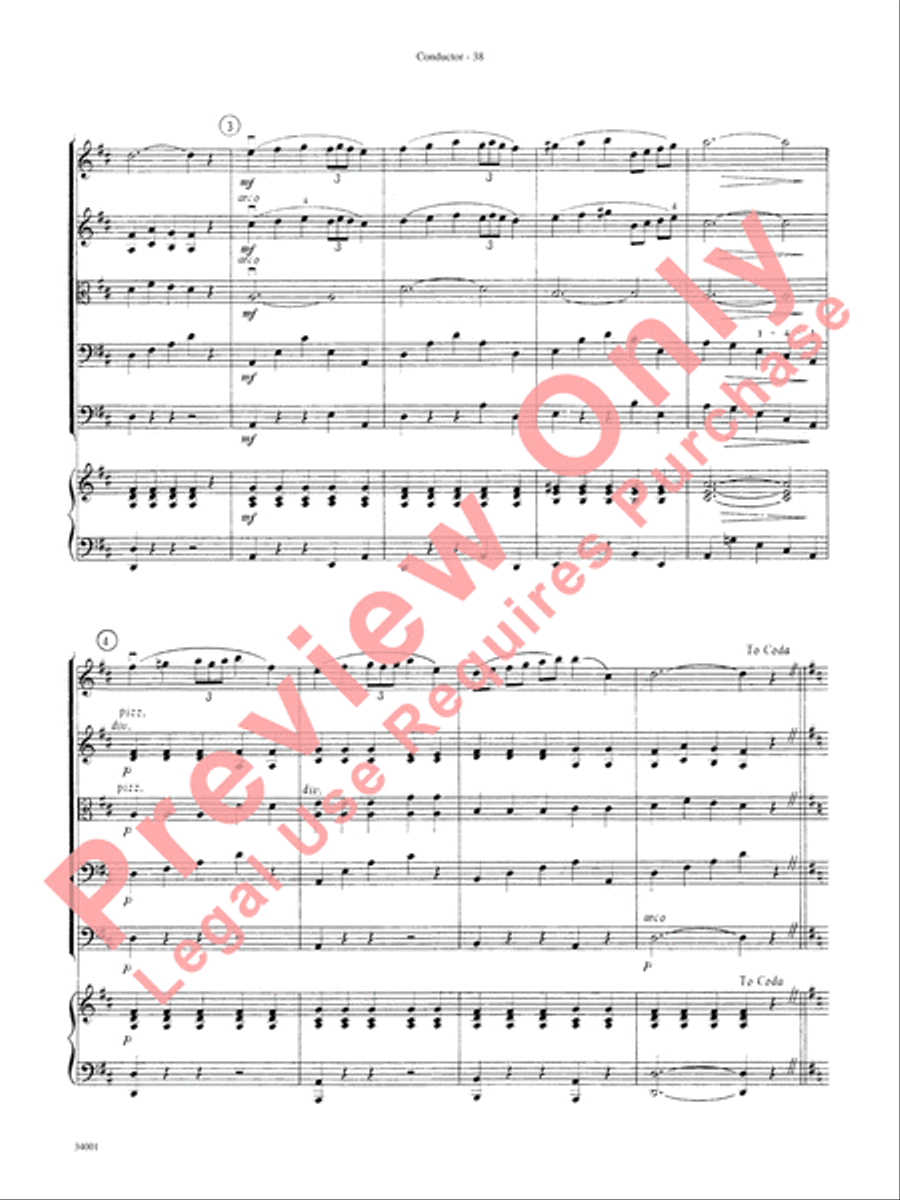 Classics from Merle Isaac String Orchestra scores gallery preview page 39
