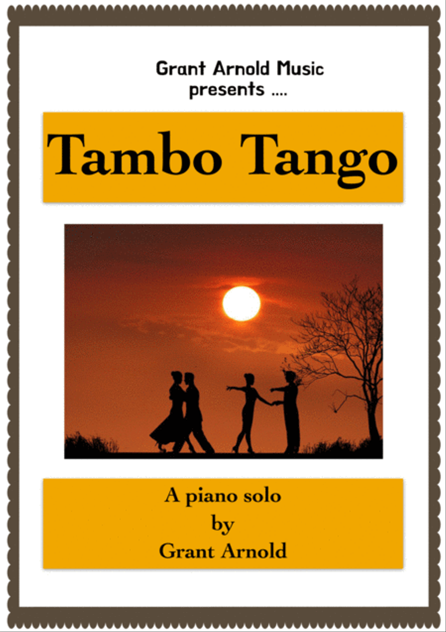 Tambo Tango Piano Solo scores gallery preview page 1