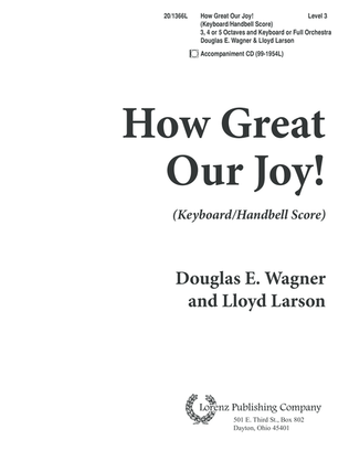 How Great Our Joy! - Keyboard/Handbell Score