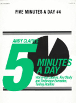 Book cover for Five Minutes A Day #4