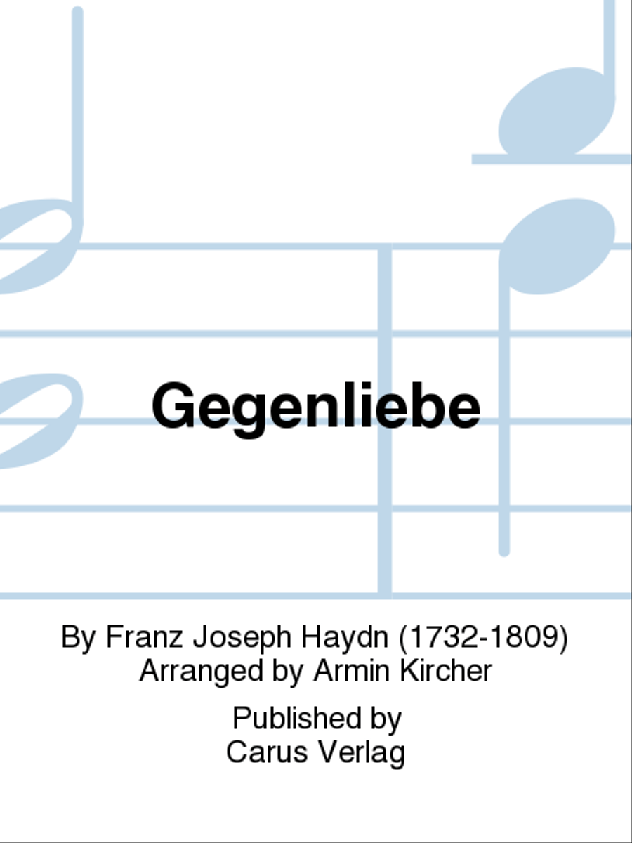 Gegenliebe Gegenliebe 4-Part scores gallery preview page 1