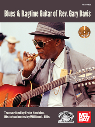Book cover for Blues & Ragtime Guitar of Rev. Gary Davis