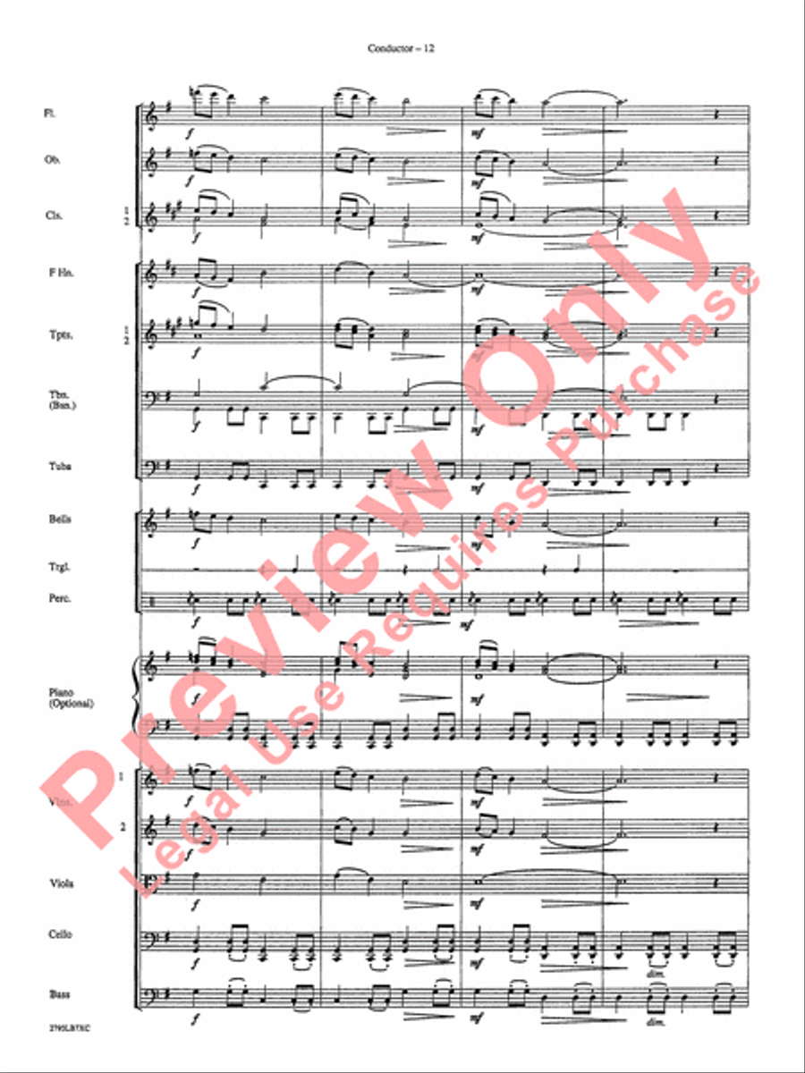 The Little Drummer Boy Full Orchestra scores gallery preview page 14
