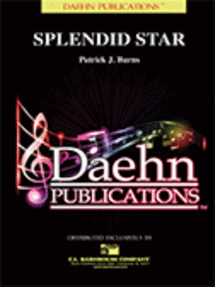 Splendid Star Concert Band scores gallery preview page 1