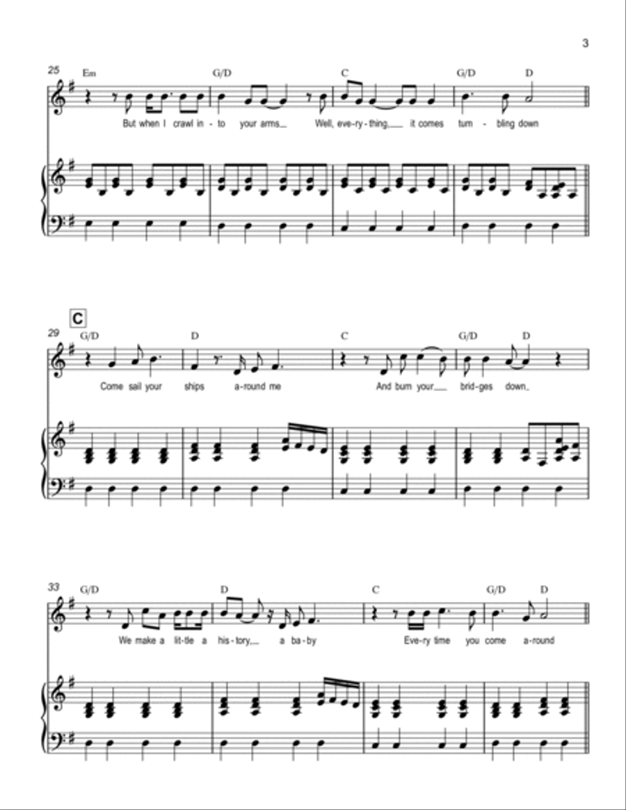 The Ship Song Voice scores gallery preview page 3