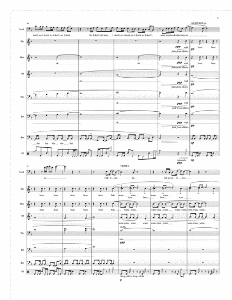 Magic 4-Part scores gallery preview page 3