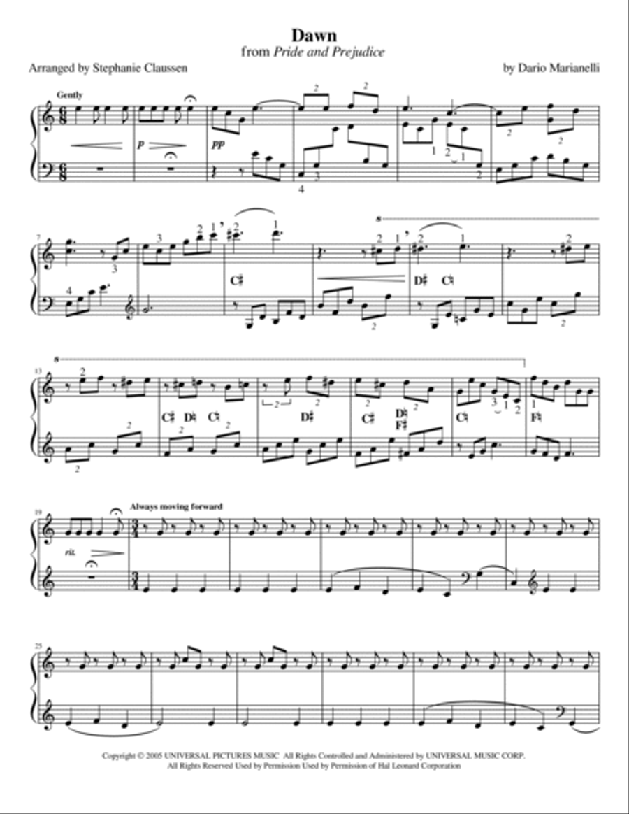 Dawn Harp scores gallery preview page 2