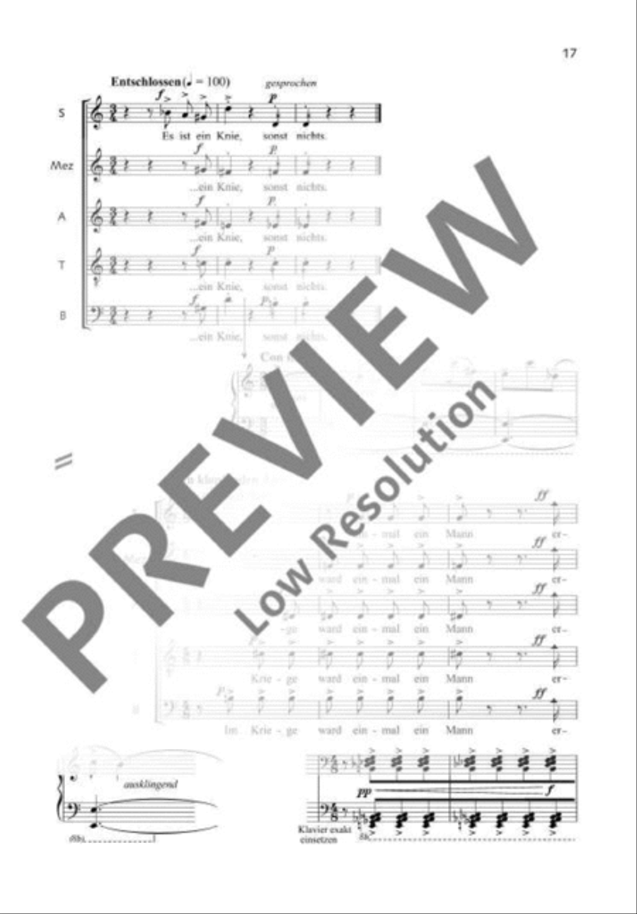 Morgenstern-Liederbuch Mixed Choir scores gallery preview page 18