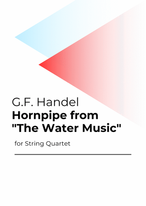 Book cover for Alla Hornpipe from Water Music (Suite No. 2 in D, HWV 349)