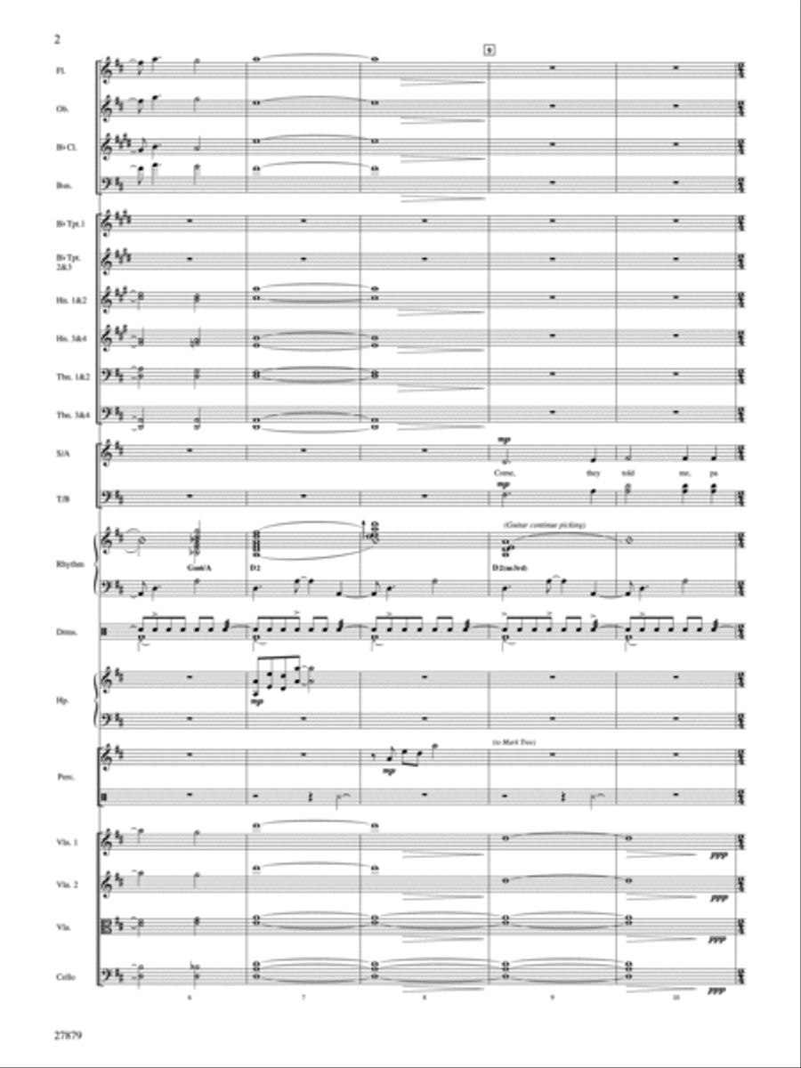 The Little Drummer Boy Choir scores gallery preview page 3