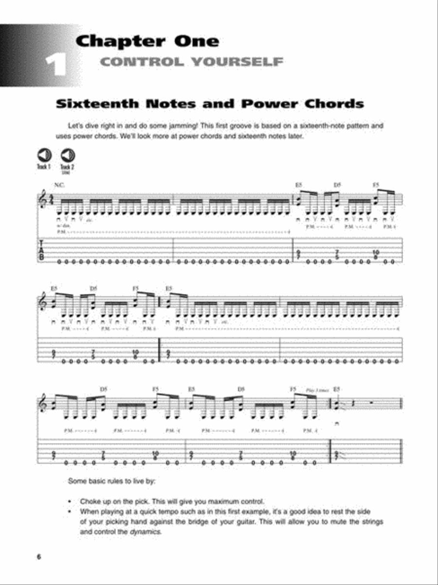 Modern Rock Rhythm Guitar Electric Guitar scores gallery preview page 5